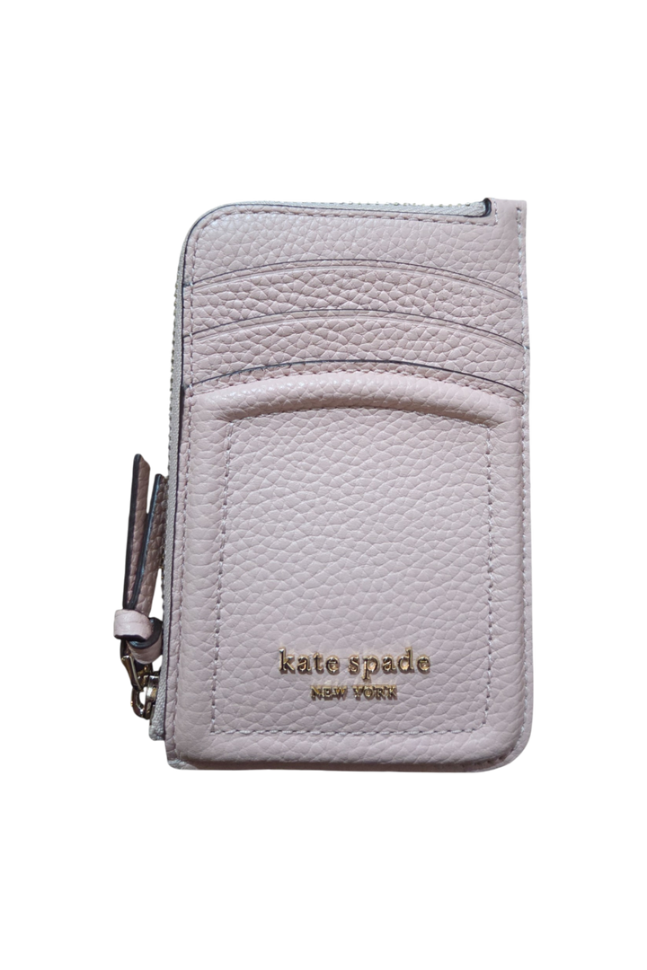 Kate Spade New York Knott Zip Card Holder – Mochi Pink