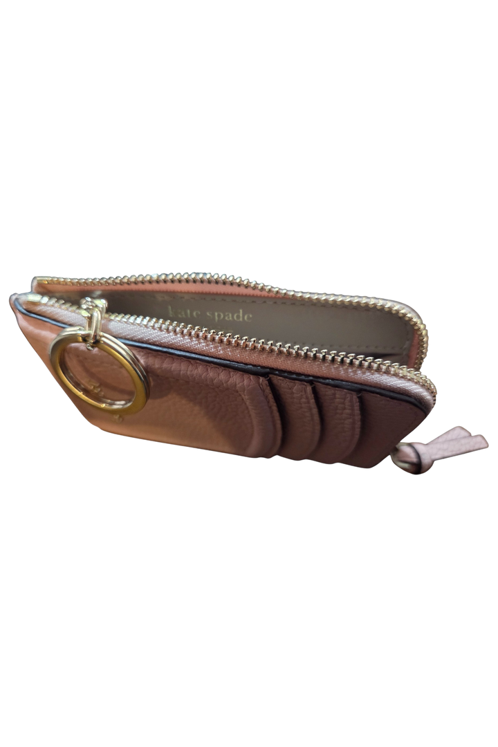 Kate Spade New York Knott Zip Card Holder – Mochi Pink