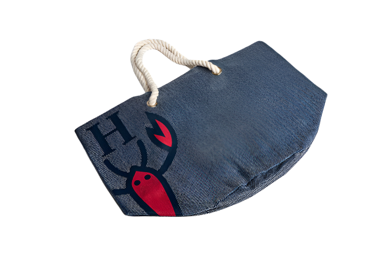 The Hamptons Bucket Bag – Woven Straw Rope Handle Tote