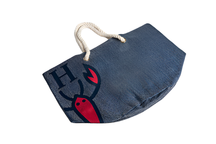 The Hamptons Bucket Bag – Woven Straw Rope Handle Tote