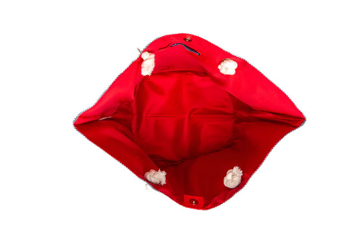 The Hamptons Bucket Bag – Woven Straw Rope Handle Tote