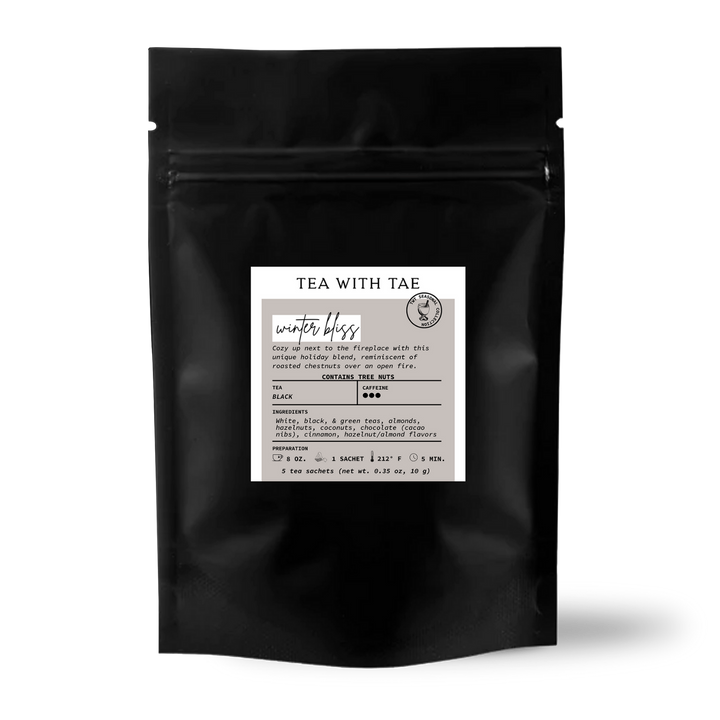 Winter Bliss Holiday Black Tea Small Gift Pouch (5 tea bags)