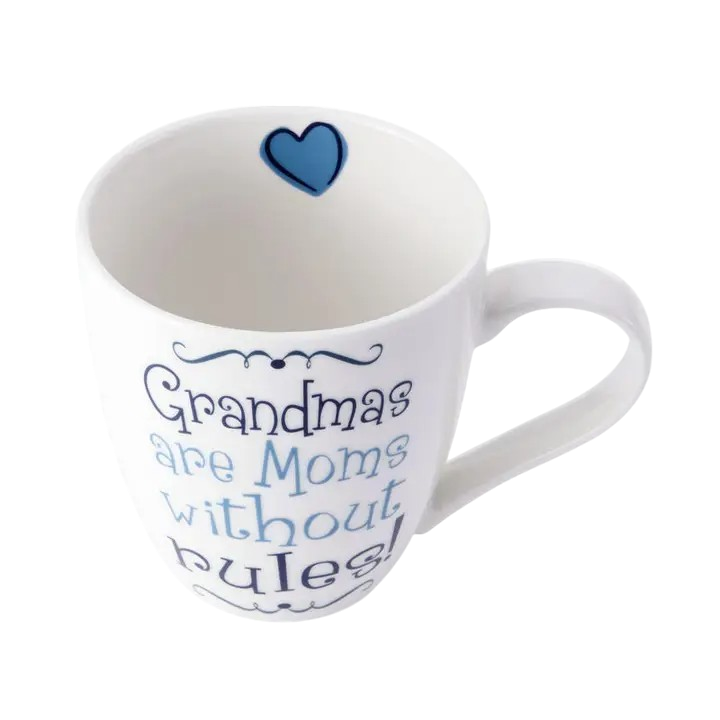Pfaltzgraff 18oz Grandma Mug – "Grandmas are Moms Without Rules"