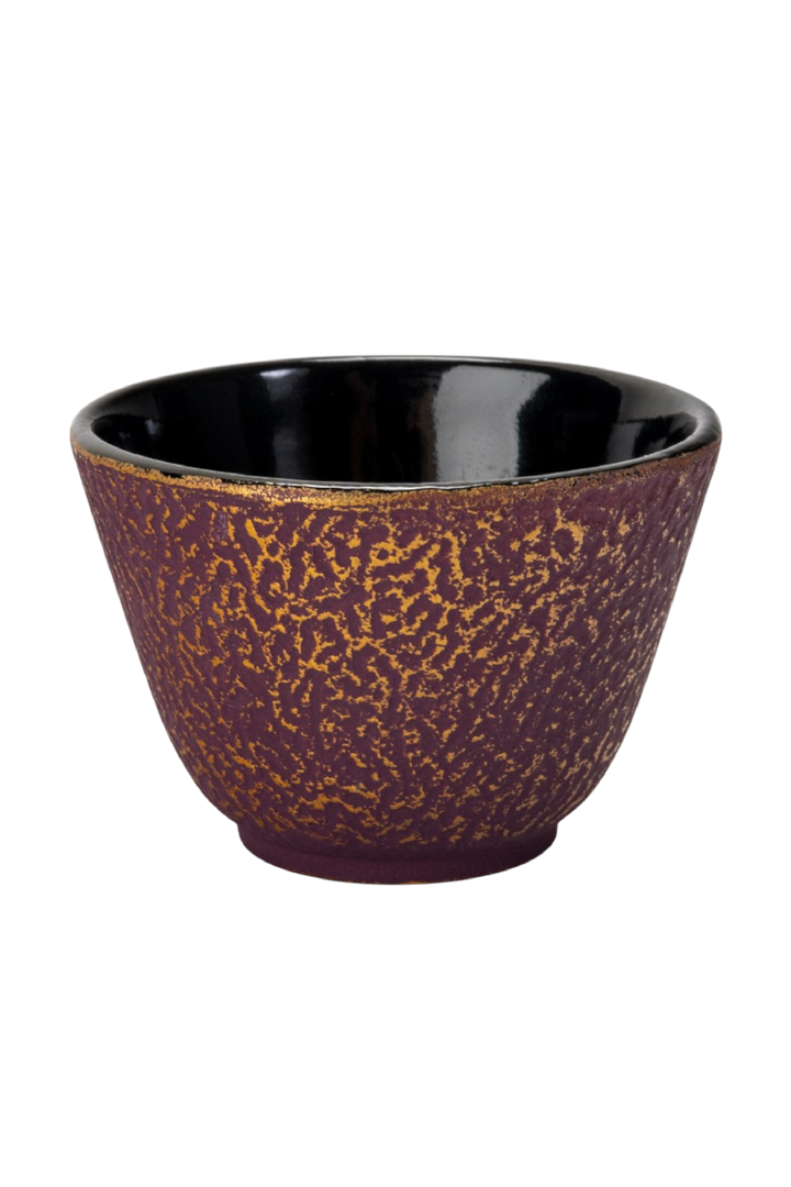 3 oz Purple Cast Iron Tea Cup