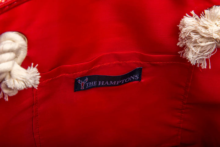 The Hamptons Go-To Tote – Woven Straw Rope Handle Beach Bag