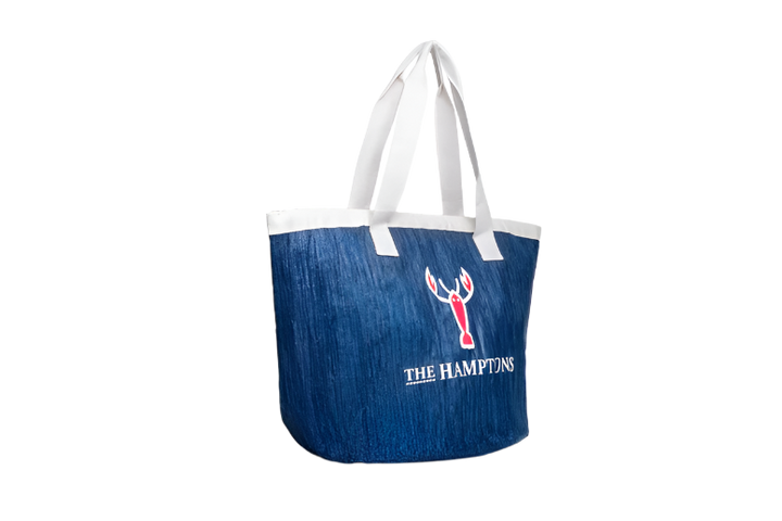 The Hamptons Chillin’ Tote – Insulated Cooler Bag with Canvas Handles