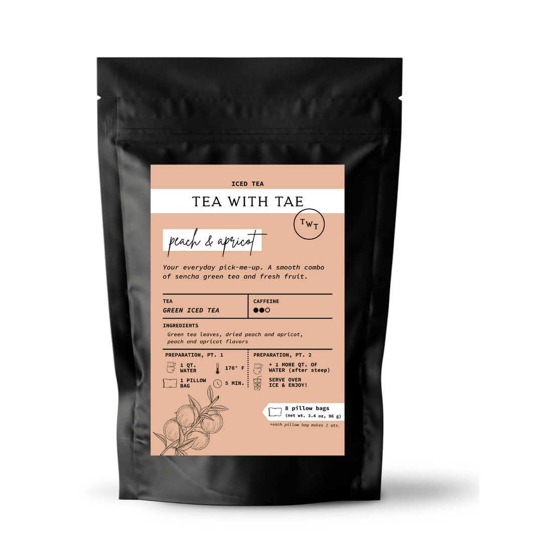 Peach & Apricot Iced Green Tea
