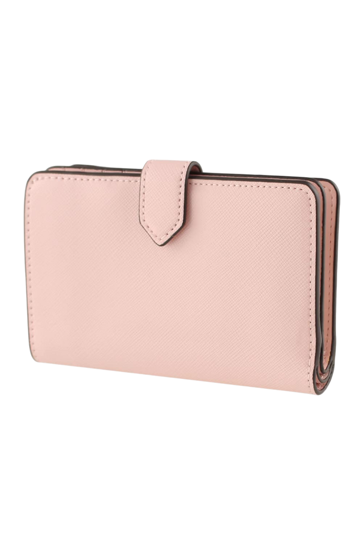 Kate Spade New York Staci Medium Compact Bifold Wallet In Chalk Pink