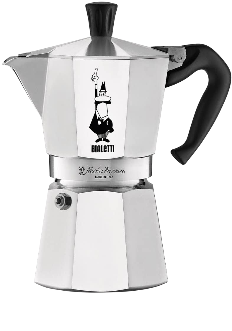 Bialetti Moka Express 6-Cup Stovetop Espresso Maker
