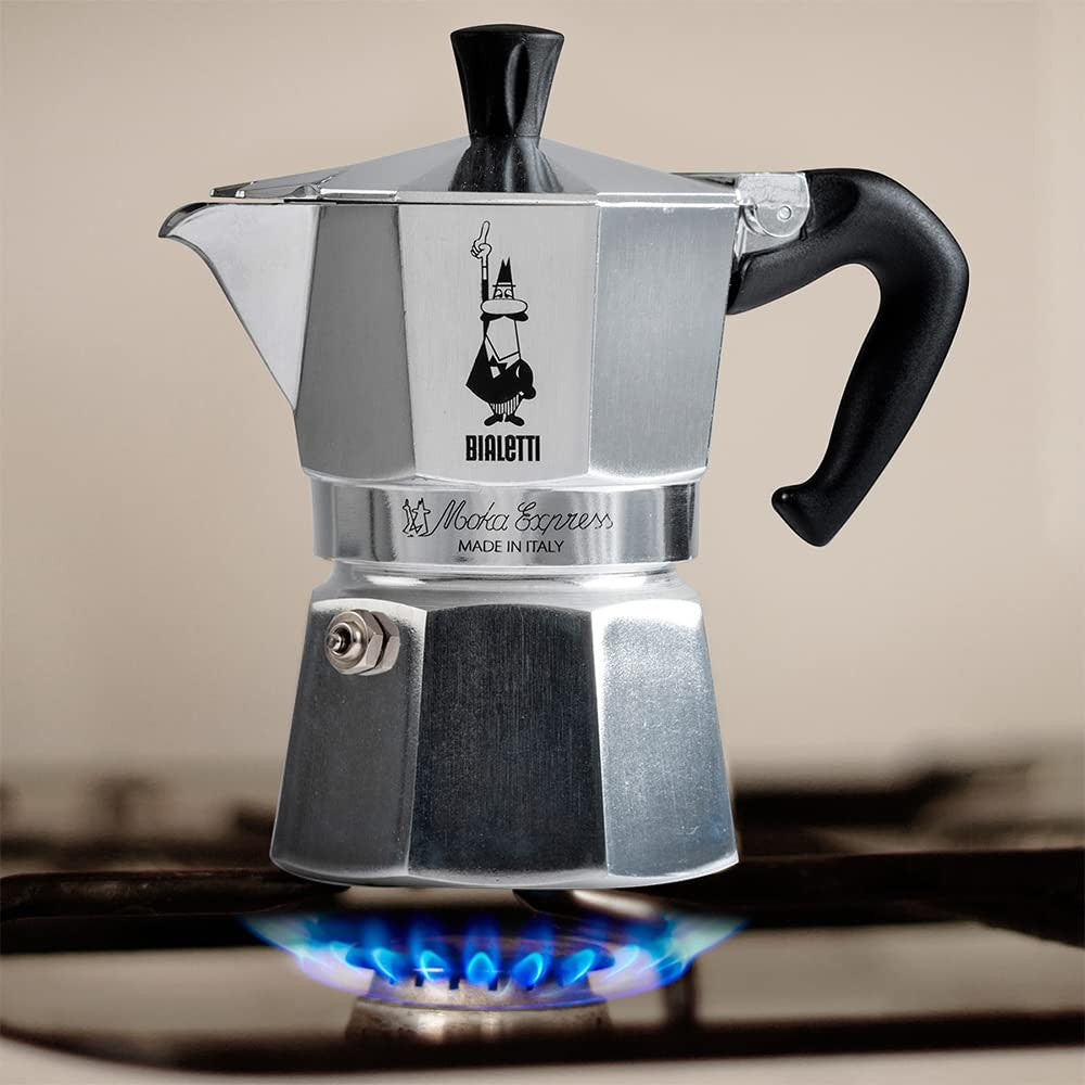 Bialetti Moka Express 6-Cup Stovetop Espresso Maker