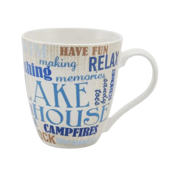 Pfaltzgraff 18oz Lake House Mug – Relax & Unwind