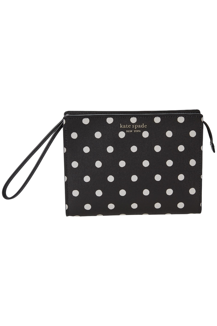 Kate Spade Spencer Sunshine Dot Wristlet – Black Multi