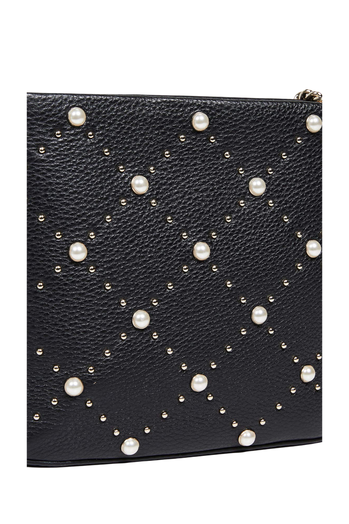 Kate Spade Hayes Street Pearl Ellery Crossbody – Black Pebbled Leather