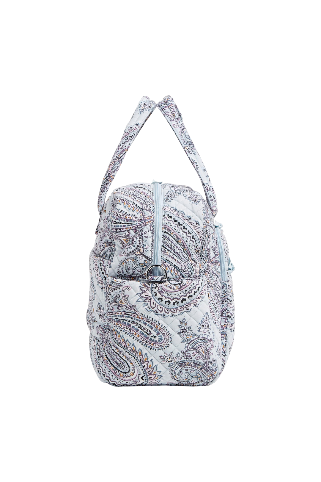 Vera Bradley Women's Cotton Weekender Travel Bag - Soft Sky Paisley