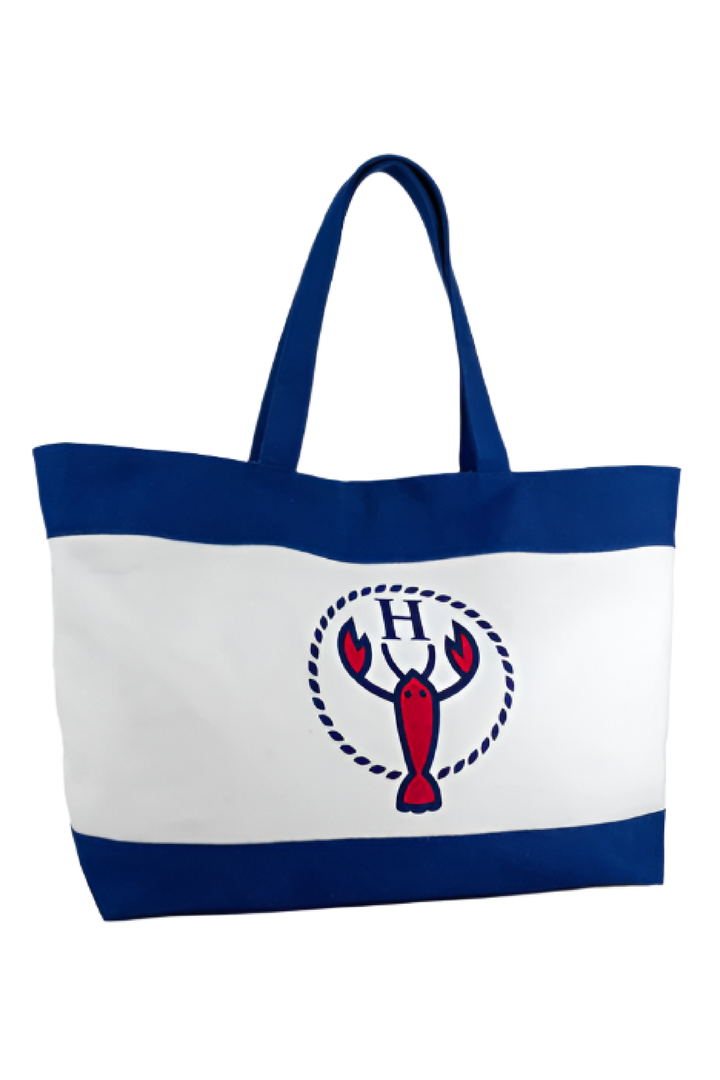 The Hamptons Forever Tote – Durable Cotton Canvas Everyday Carryall with Multiple Pockets