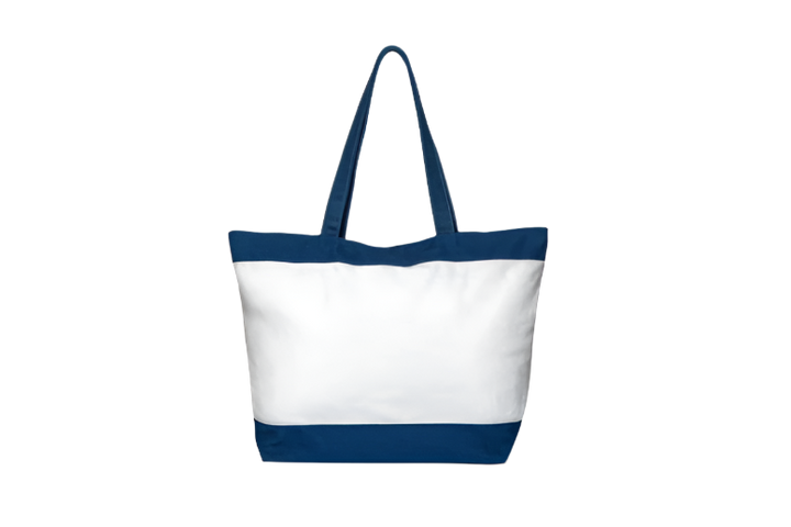The Hamptons Forever Tote – Durable Cotton Canvas Everyday Carryall with Multiple Pockets