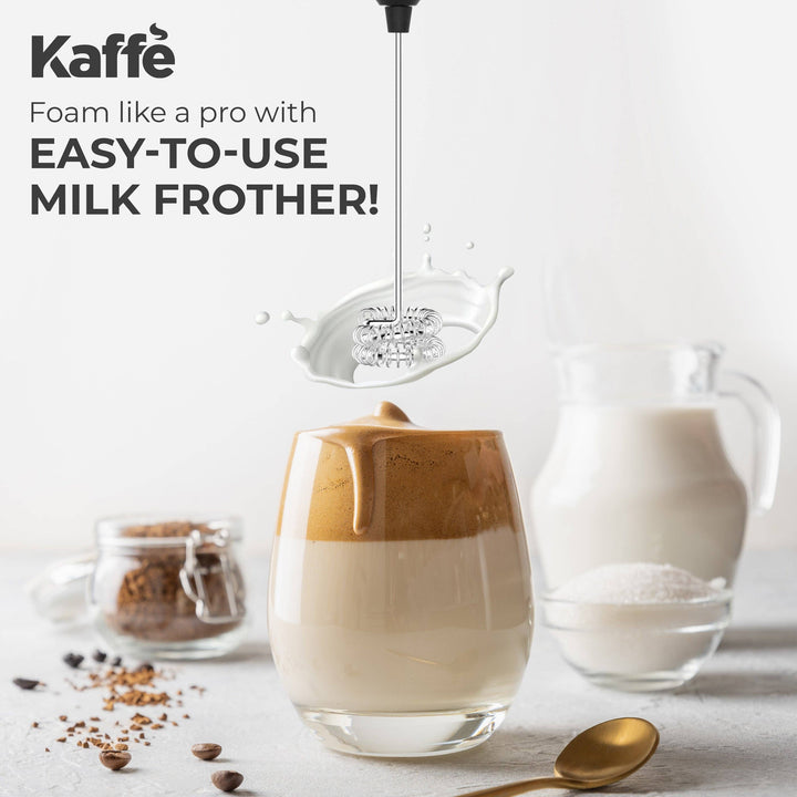 Handheld Milk Frother - USB Rechargeable & Portable