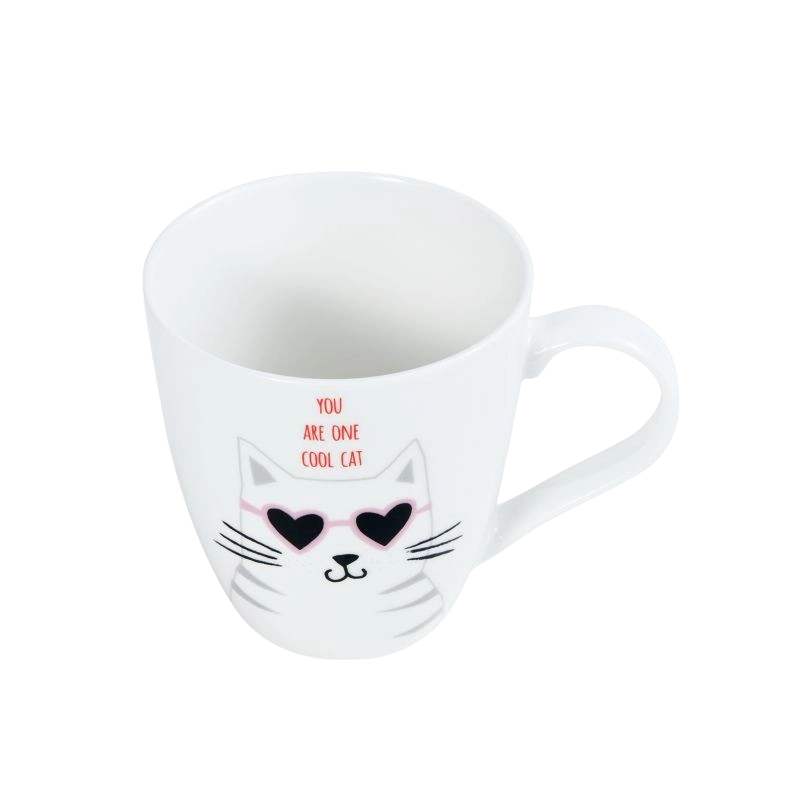 Pfaltzgraff 18oz "Cool Cat" Mug – Fun & Stylish Porcelain