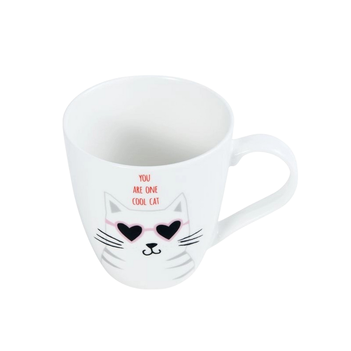 Pfaltzgraff 18oz "Cool Cat" Mug – Fun & Stylish Porcelain