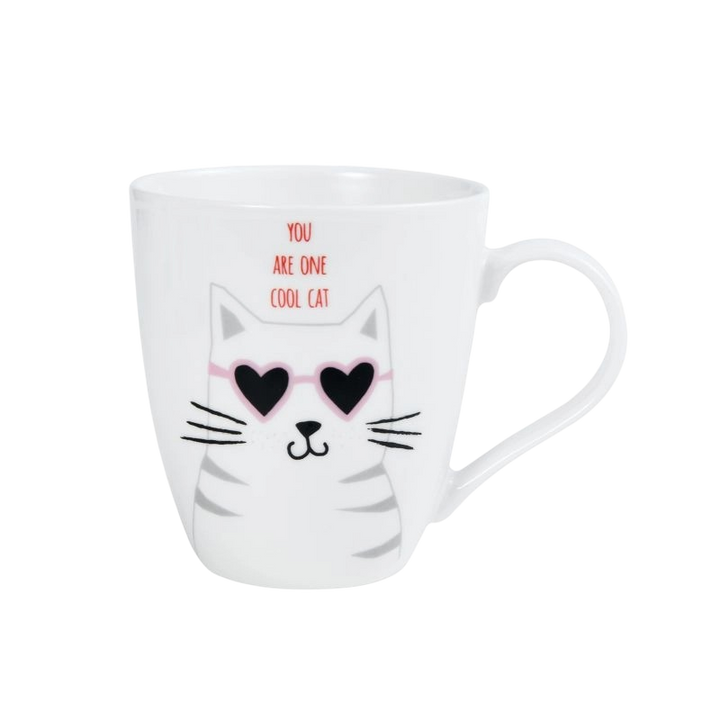 Pfaltzgraff 18oz "Cool Cat" Mug – Fun & Stylish Porcelain