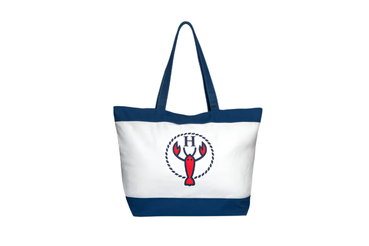 The Hamptons Forever Tote – Durable Cotton Canvas Everyday Carryall with Multiple Pockets