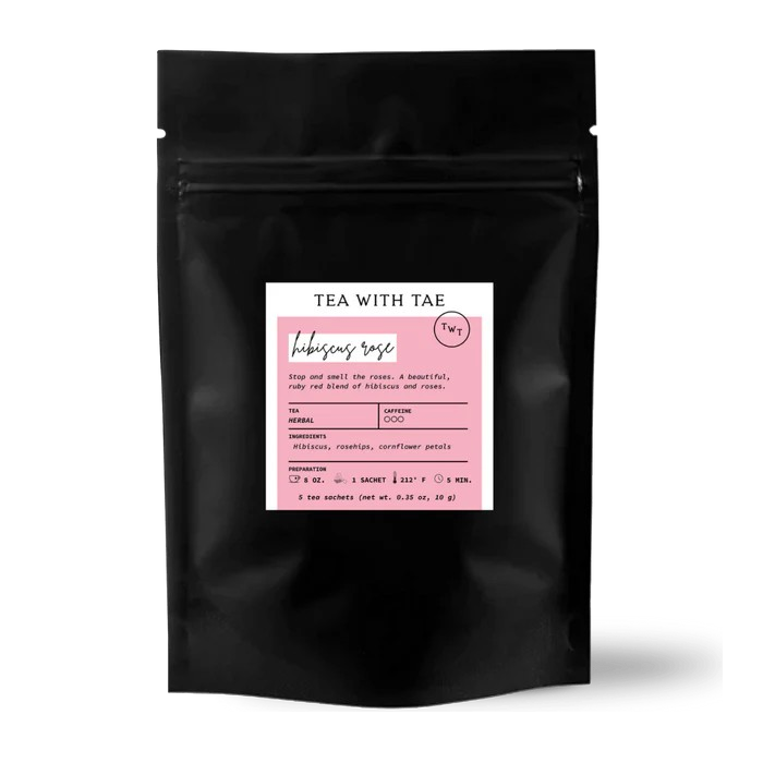 Hibiscus Rose Herbal Tea Pouch
