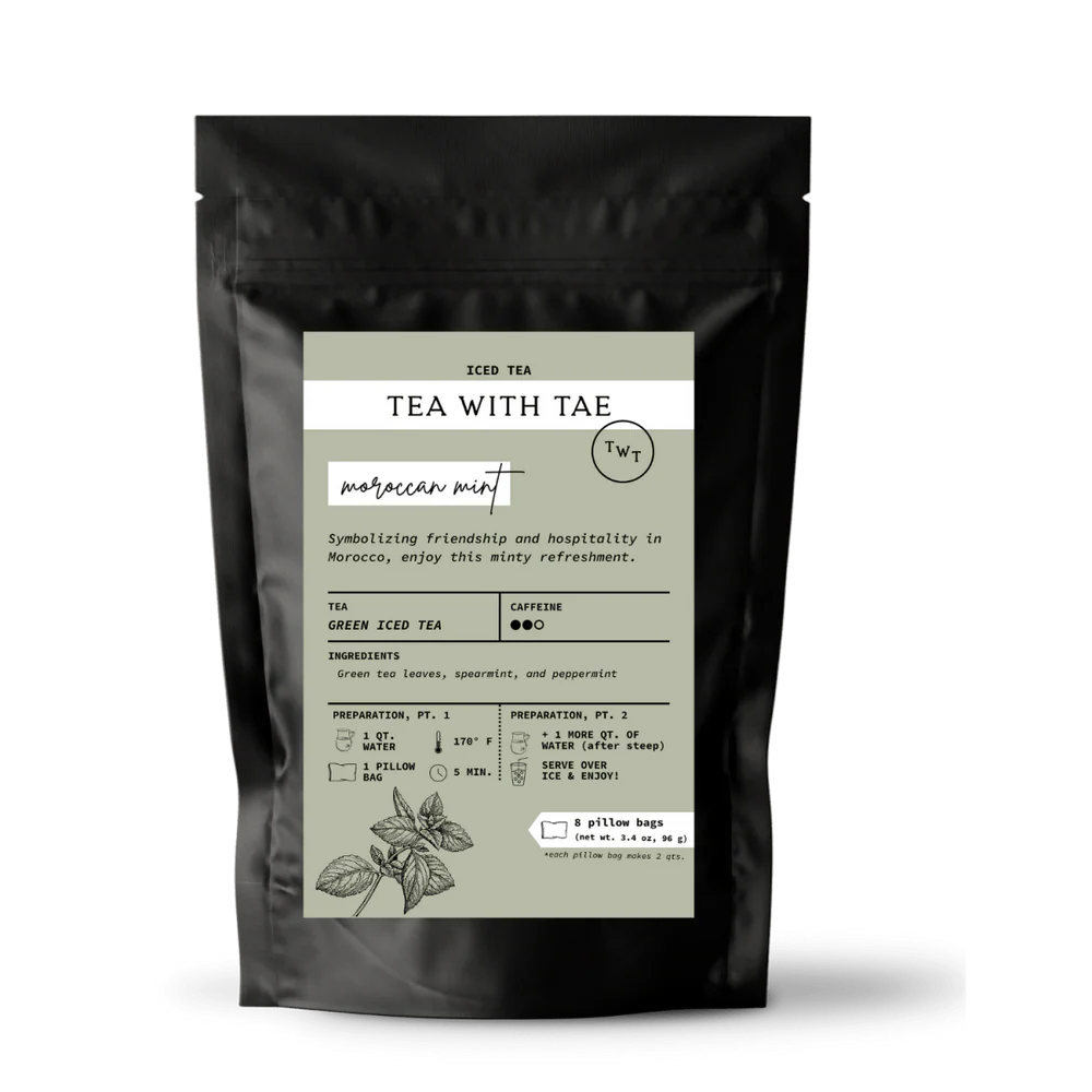 Moroccan Mint Iced Green Tea Pouch