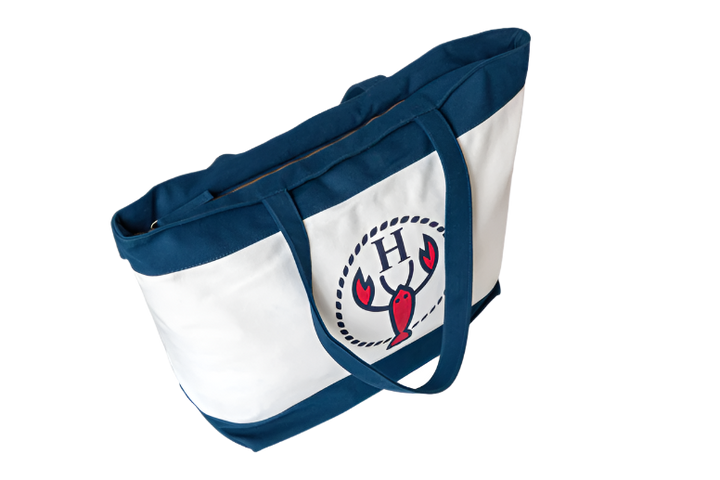 The Hamptons Forever Tote – Durable Cotton Canvas Everyday Carryall with Multiple Pockets