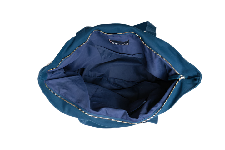 The Hamptons Forever Tote – Durable Cotton Canvas Everyday Carryall with Multiple Pockets
