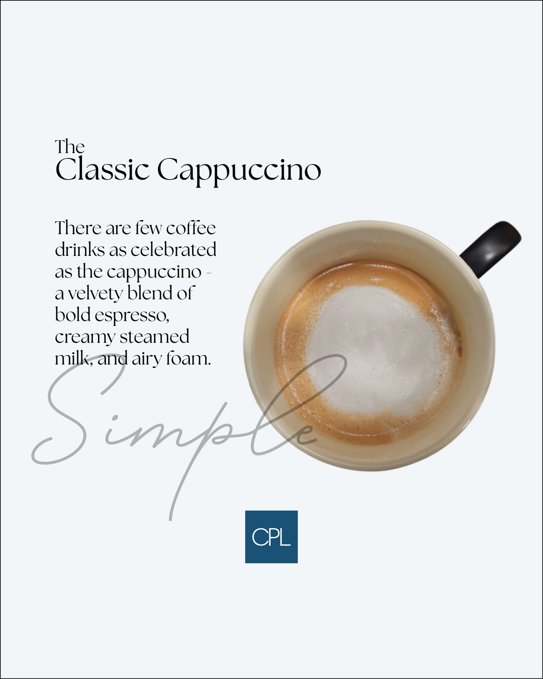 The Classic Cappuccino