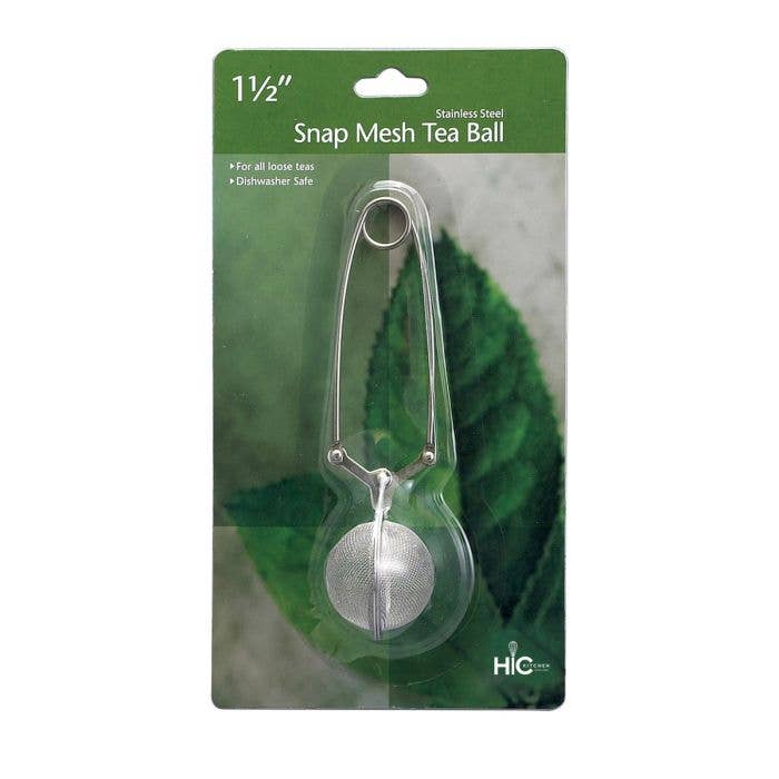 Mesh Snap Ball Tea Infuser