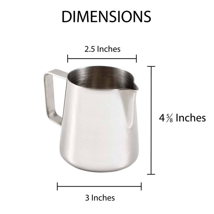 Frothing Pitcher – Stainless Steel (12oz)