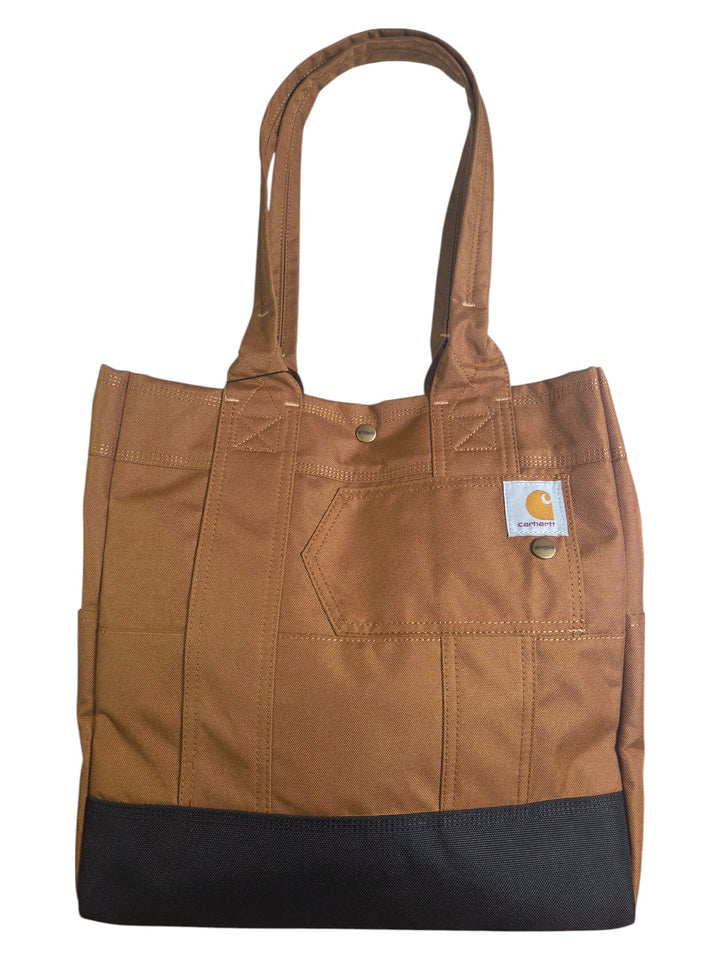 Carhartt Vertical Snap Tote - Carhartt Brown