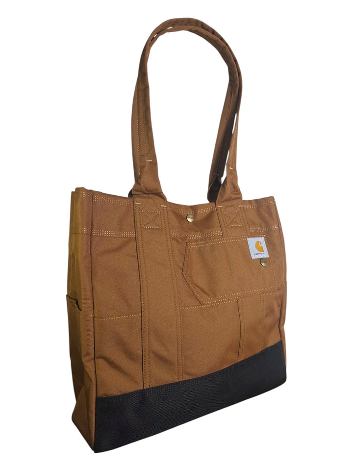Carhartt Vertical Snap Tote - Carhartt Brown