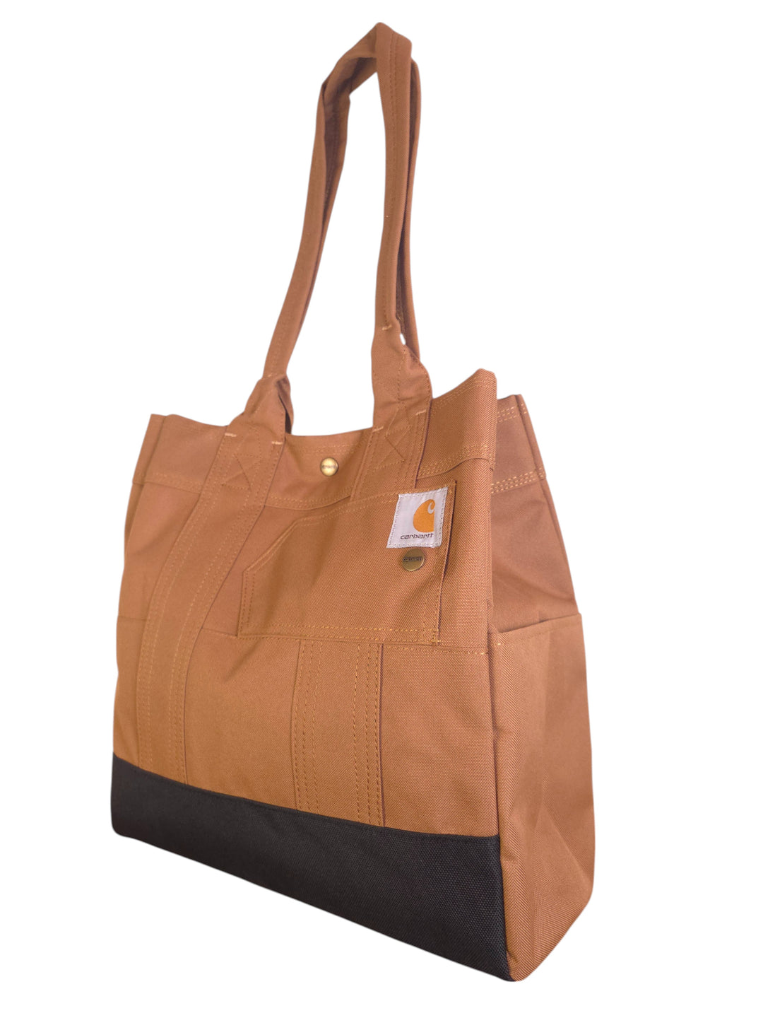 Carhartt Vertical Snap Tote - Carhartt Brown