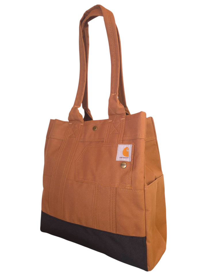 Carhartt Vertical Snap Tote - Carhartt Brown