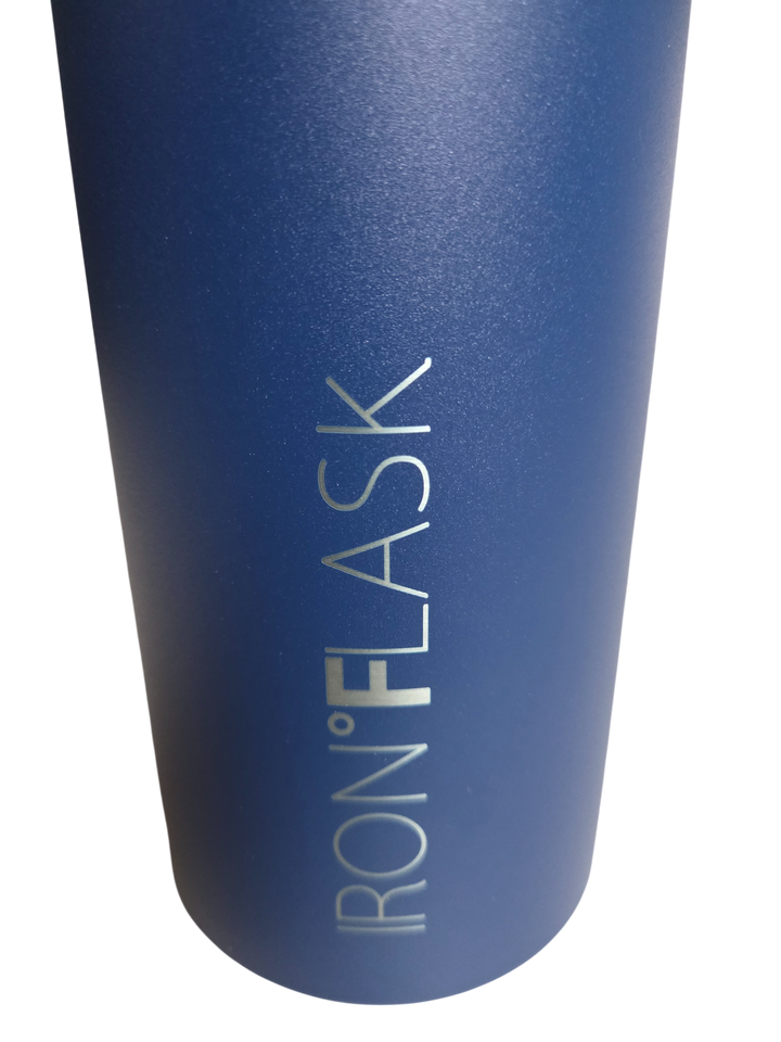 IRON °FLASK Wide Mouth Water Bottle – 40 oz (Twilight Blue)
