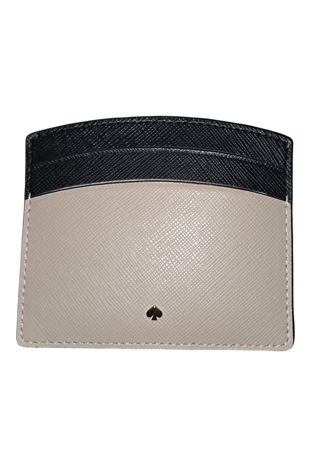 Kate Spade Spencer Card Holder – Warm Beige/Black