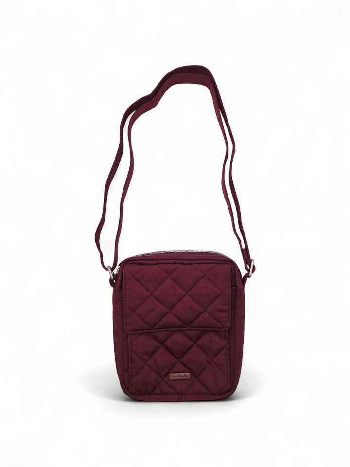 Vera Bradley Performance Twill Small Crossbody Purse – Raisin