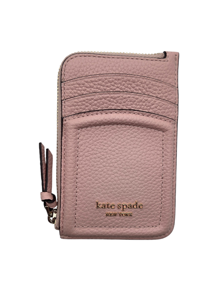 Kate Spade New York Knott Zip Card Holder – Mochi Pink