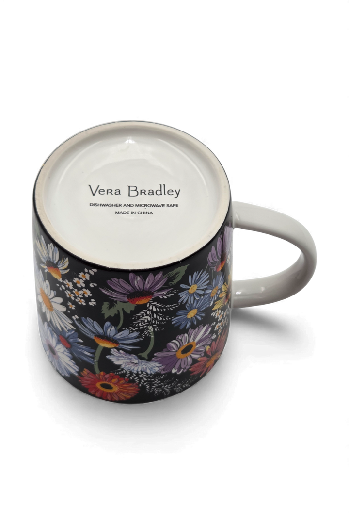 Vera Bradley Ceramic Mug – Daisy Fields Bright