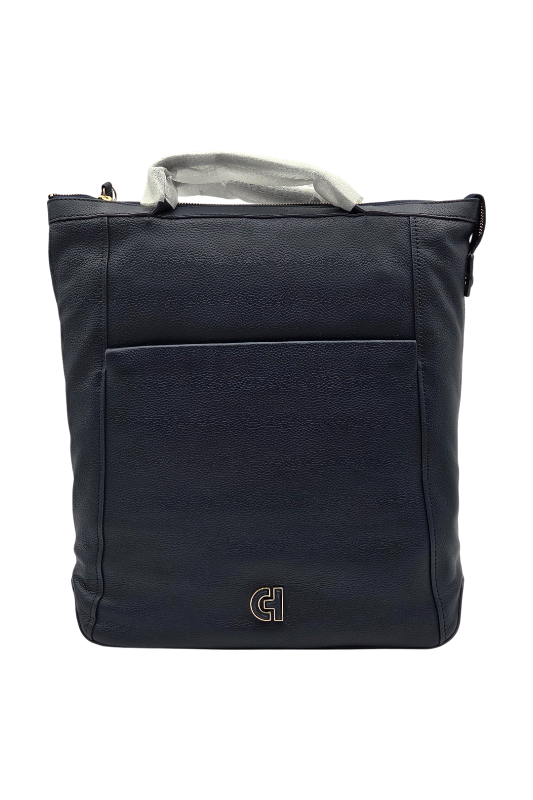 Cole Haan Grand Ambition Convertible Luxe Leather Backpack – Evening Blue