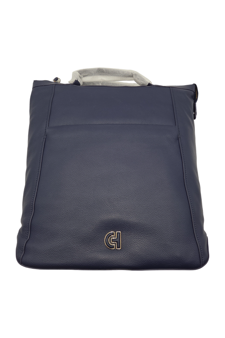 Cole Haan Grand Ambition Convertible Luxe Leather Backpack – Evening Blue