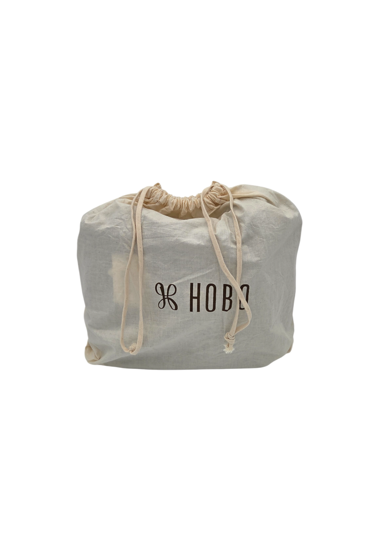 Hobo Carver Quilted Leather Shoulder Bag – Black