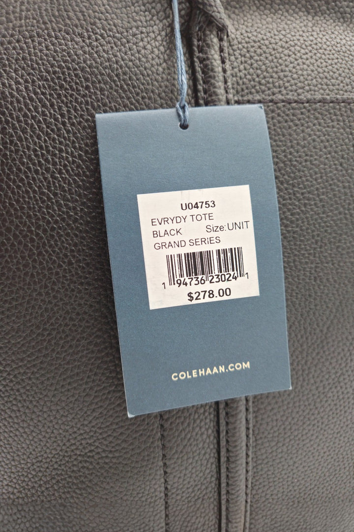 Cole Haan Everyday Tote Grand Series Leather Bag – Black