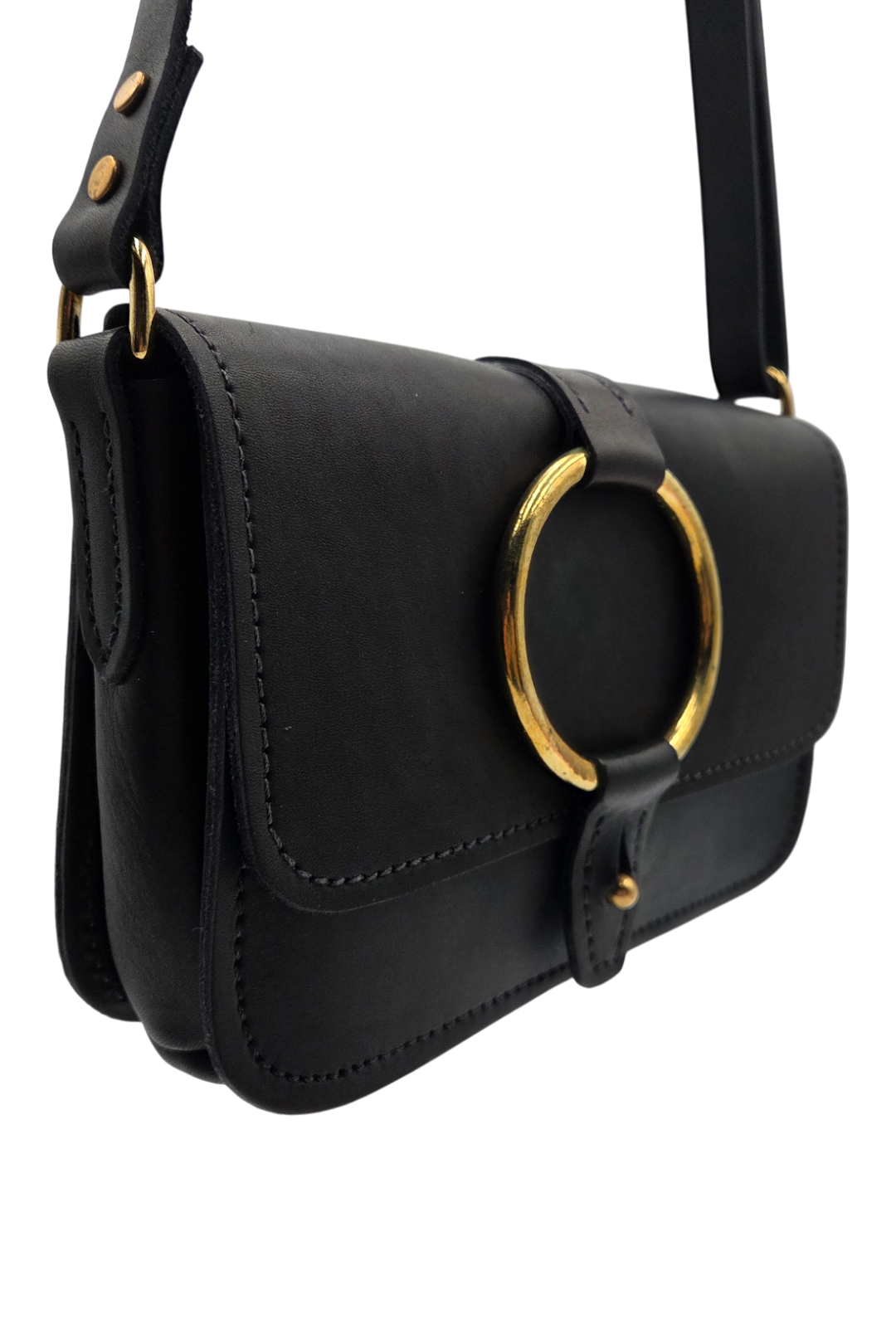 Urban Southern 5-Pocket Crossbody – Full-Grain Leather