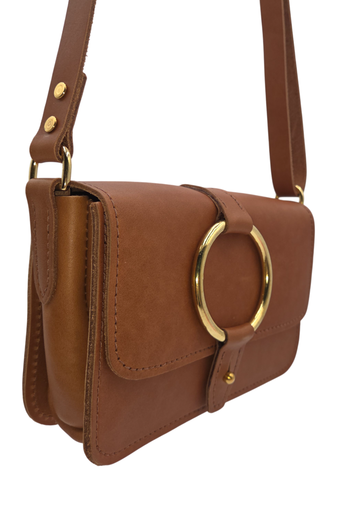 Urban Southern 5-Pocket Crossbody – Full-Grain Leather