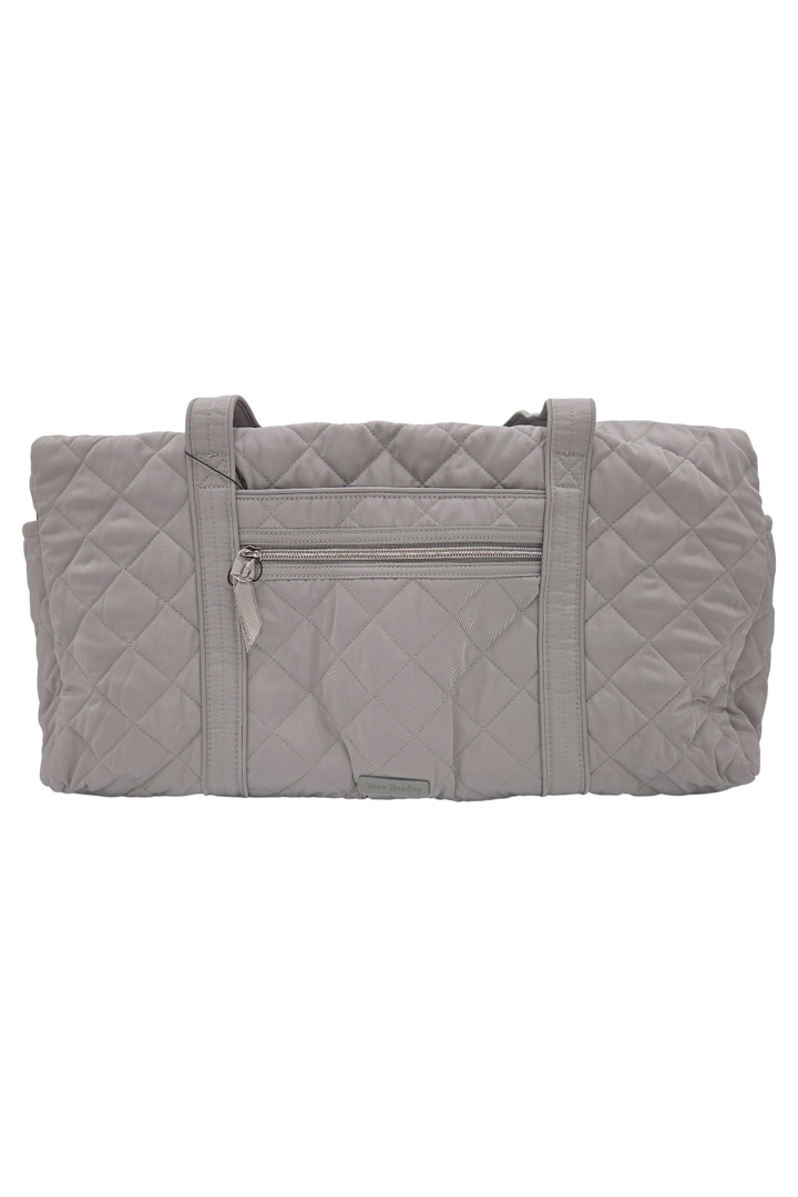 Vera Bradley Performance Twill Medium Travel Duffle Bag – Tranquil Gray