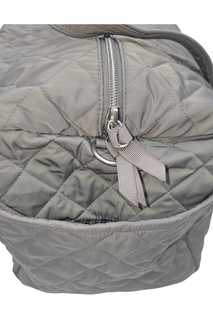 Vera Bradley Performance Twill Medium Travel Duffle Bag – Tranquil Gray
