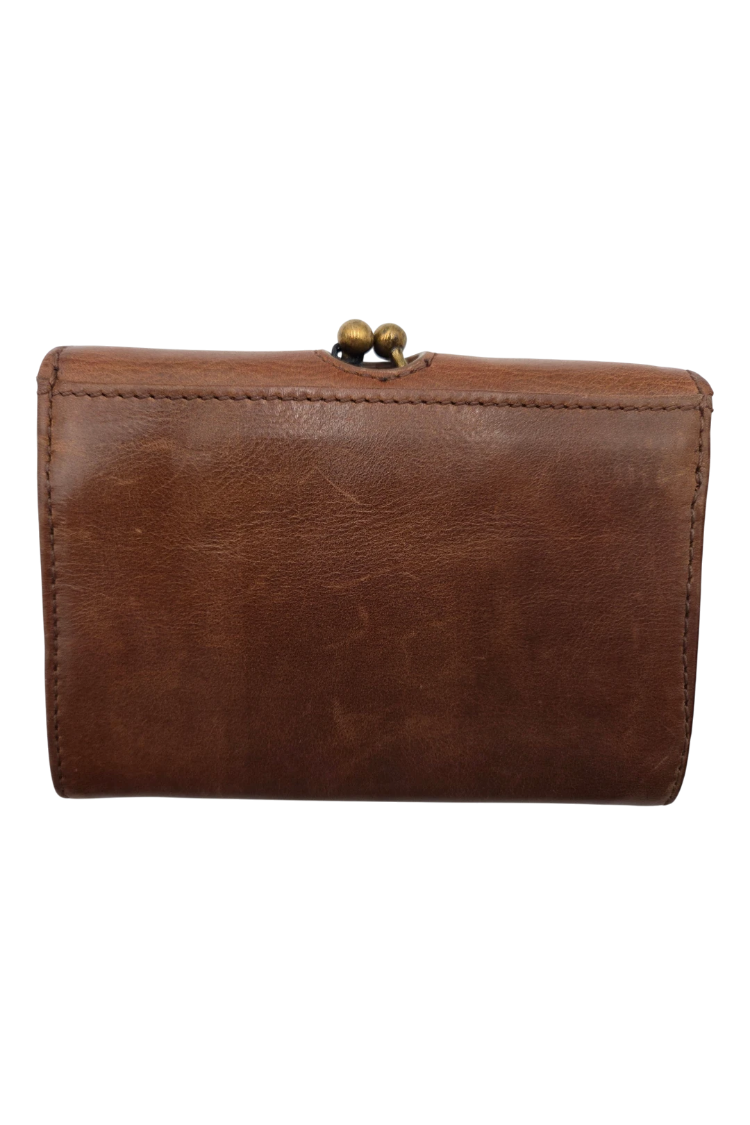 Frye Melissa Clip Purse – Cognac